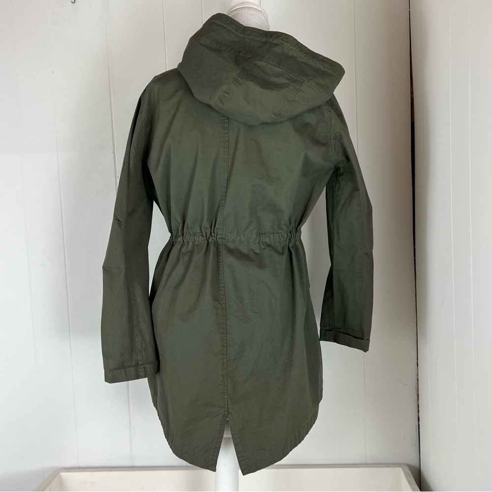 LOVE TREE OLIVE GREEN UTILITY JACKET SZ M - Picture 3 of 15